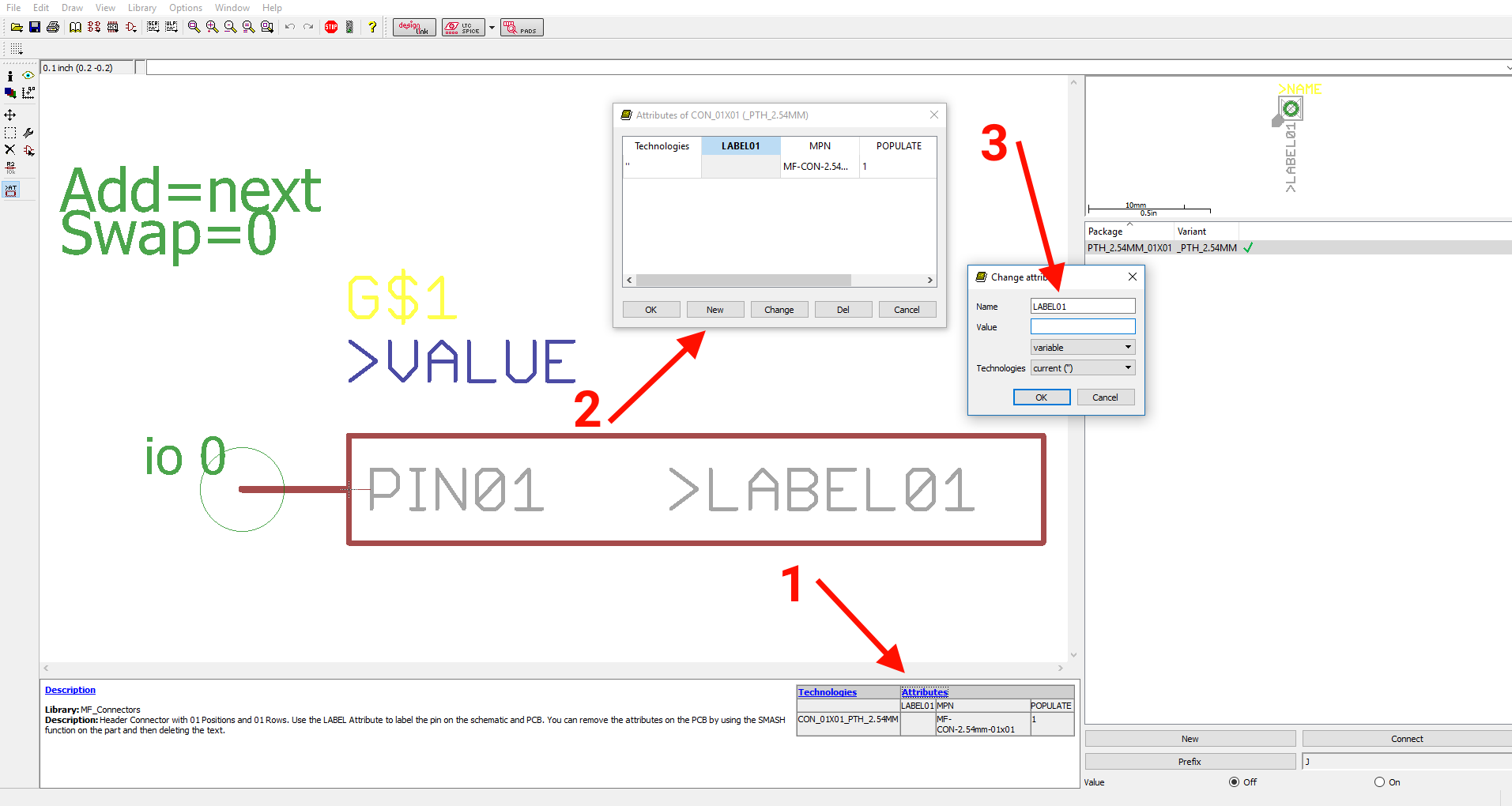 How to use the Part Attribute feature in Eagle | MacroFab